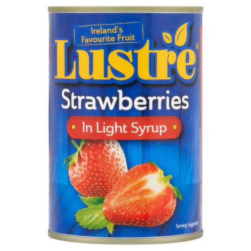 Lustre Strawberries in Light Syrup 410g