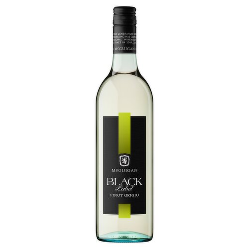 McGuigan Black Label Pinot Grigio Australian White Wine 75cl