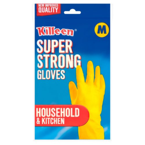 Killeen Super Strong Gloves Household & Kitchen (Medium)