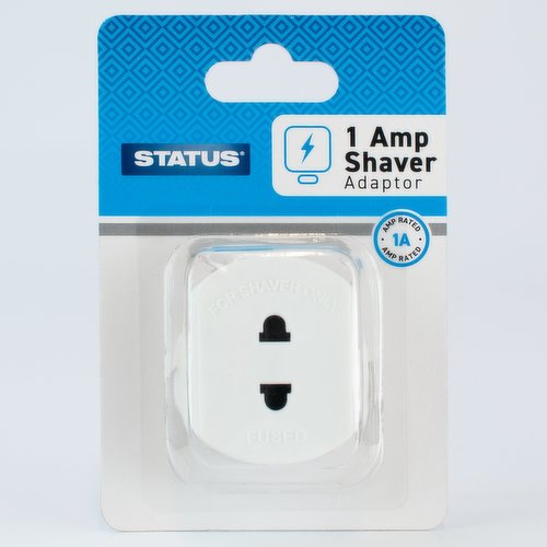 1 amp Shaver Adaptor