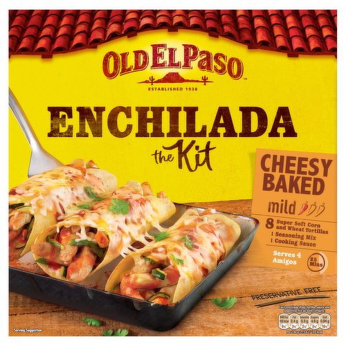 Old El Paso Cheesy Baked Enchilada Kit 663g