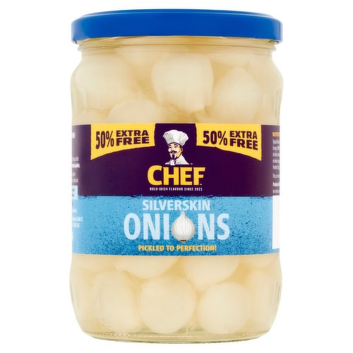 Chef Silverskin Onions 535g