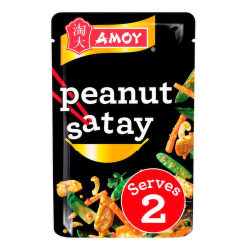 Amoy Peanut Satay Stir Fry Sauce 120g