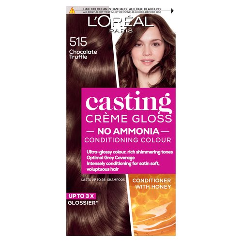 L'Oreal Casting Creme Gloss 515 Iced Chocolate Cool Brunette Brown Semi Permanent Hair Dye