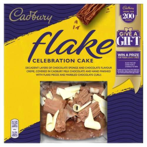 Cadbury Flake Celebration Cake