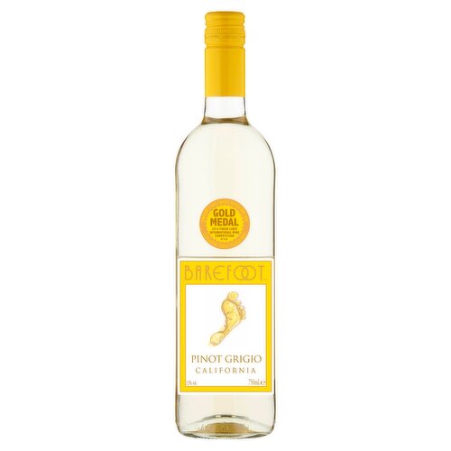 Barefoot Pinot Grigio White Wine 750ml