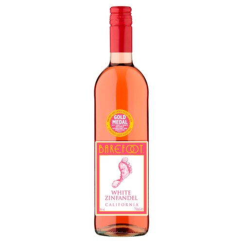 Barefoot White Zinfandel Rose Wine 750ml