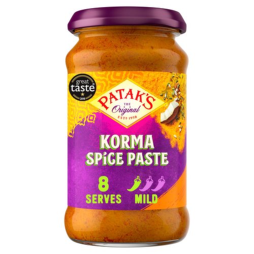 Patak's Korma Curry Spice Paste 290g
