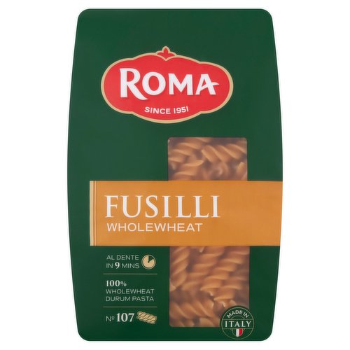 Roma No 107 Fusilli Wholewheat 500g