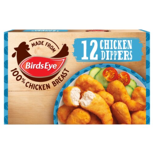 Birds Eye 12 Crispy Chicken Dippers 220g