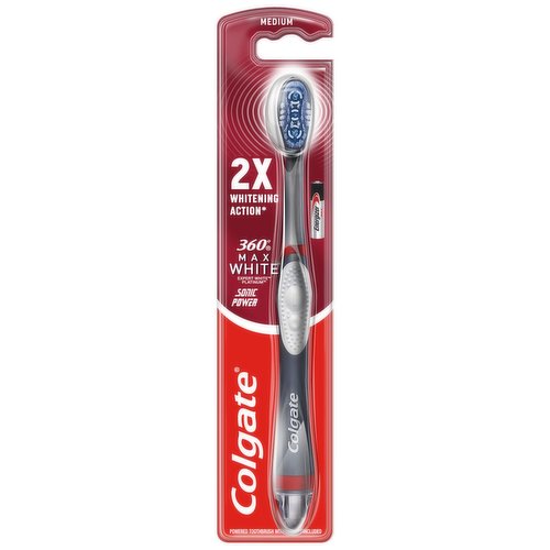 Colgate Battery Max White Expert Whitening Sonic Power Toothbrush