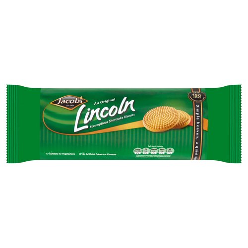 Jacob's Lincoln Shortcake Biscuits 200g