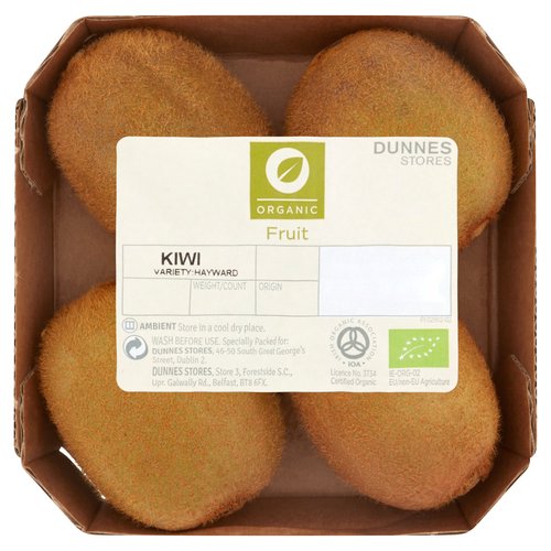 Dunnes Stores 4 Organic Kiwi Fruit