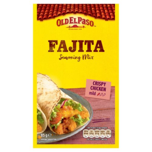 Old El Paso Fajita Seasoning Mix Crispy Chicken 85g