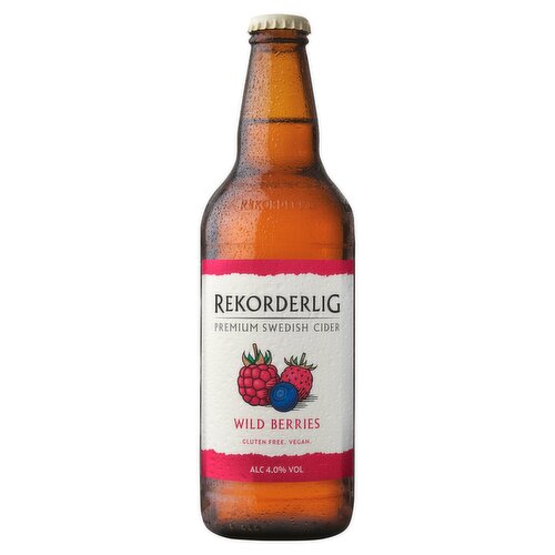 Rekorderlig Premium Wild Berries Cider 500Ml Bottle