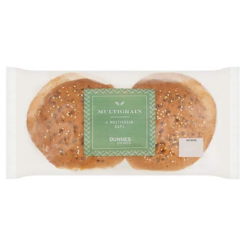 Dunnes Stores 4 Multigrain Baps 280g