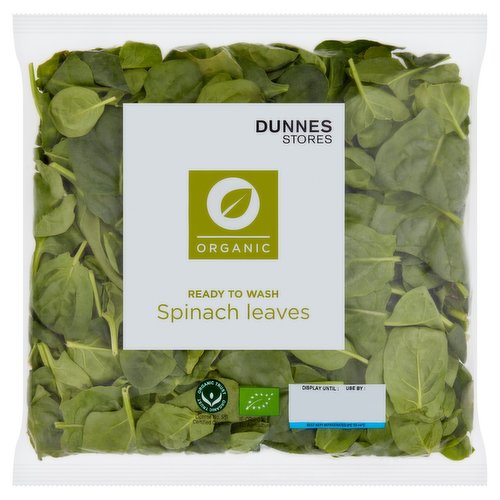 Dunnes Stores Organic Spinach Leaves 200g