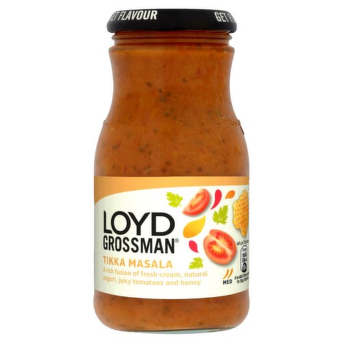 Loyd Grossman Tikka Masala Curry Cooking Sauce  350g