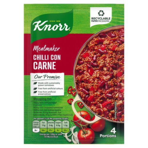 Knorr Mealmaker Chilli Con Carne 50g