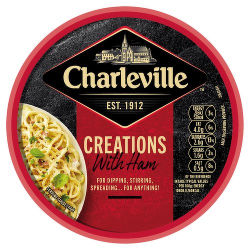 Charleville Spreadable with Ham 125g