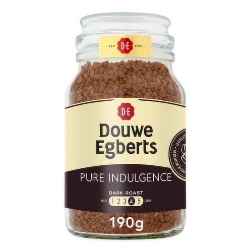 Douwe Egberts Pure Indulgence Dark Roast Instant Coffee 190g