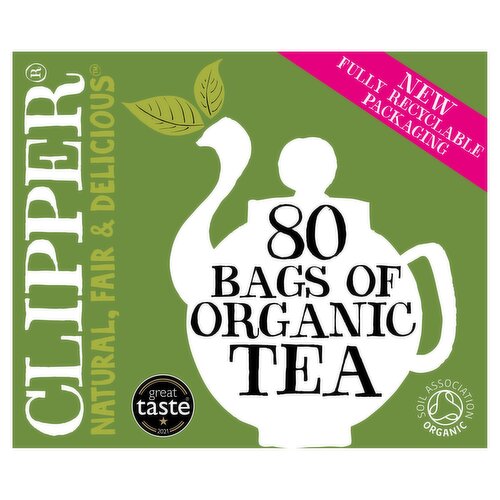 Clipper Organic Everyday Tea 80 Tea bags