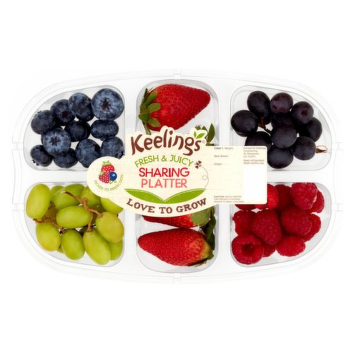 Keelings Fresh & Juicy Sharing Platter 360g