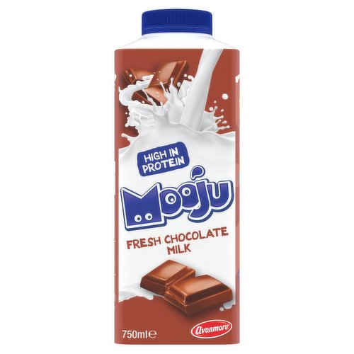 Pasteurised, Homogenised, Low Fat Chocolate Milk Drink<br/><br/><b>Further Description</b><br/>We're very social, follow us...<br/>
Instagram<br/>
Snapshot<br/>
Facebook<br/>
Twitter<br/>
<br/>
Enjoy each 250ml glass daily as part of a varied and balanced diet and healthy lifestyle.<br/><br/><b>Nutritional Claims</b><br/>High in protein<br/><br/><b>Features</b><br/>High in protein<br/>The National Dairy Council - farmed in the Republic of Ireland<br/><br/><b>Pack Size</b><br/>750ml ℮<br/><br/><b>Usage Other Text</b><br/>This pack contains 3 x 250ml servings<br/><br/><b>Usage Count</b><br/>Number of uses - Servings - 3<br/><br/><br/><b>Ingredients</b><br/>Fresh <span style='font-weight: bold;'>Milk</span> (1% Fat) (92%)<br/>Skimmed <span style='font-weight: bold;'>Milk</span> Powder<br/>Sugar<br/>Fructose<br/><span style='font-weight: bold;'>Milk</span> Chocolate Powder (1%) (<span style='font-weight: bold;'>Soya</span> Lecithin)<br/>Fat Reduced Cocoa Powder<br/>Flavourings<br/>Stabilisers: Carrageenan<br/><br/><b>Allergy Advice</b><br/>For allergens, see ingredients in <span style='font-weight: bold;'>bold</span>.<br/><br/><br/><b>Storage Type</b><br/>Chilled<br/><br/><b>Storage and Usage Statements</b><br/>Keep Refrigerated<br/><br/><b>Storage</b><br/>Keep refrigerated between 0°C and 5°C.<br/>
Once opened consume within 3 days & by use by date.<br/>
Use by: see lid.<br/><br/><b>Storage Conditions</b><br/>Min Temp °C 0<br/>Max Temp °C 5<br/><br/><b>Preparation and Usage</b><br/>Shake well before opening.<br/><br/><b>Company Name</b><br/>Glanbia Consumer Foods<br/><br/><b>Company Address</b><br/>Citywest,<br/>
Dublin 24.<br/><br/><b>Telephone Helpline</b><br/>1850 202 366<br/><br/><b>Web Address</b><br/>www.avonmore.ie<br/><br/><b>Return To</b><br/>Glanbia Consumer Foods,<br/>
Citywest,<br/>
Dublin 24.<br/>
T: 1850 202 366<br/>
E: milk@glanbia.ie<br/>
www.avonmore.ie<br/>