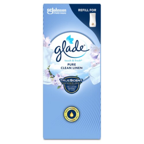 Glade Touch & Fresh Air Freshener Refill Clean Linen 10ml