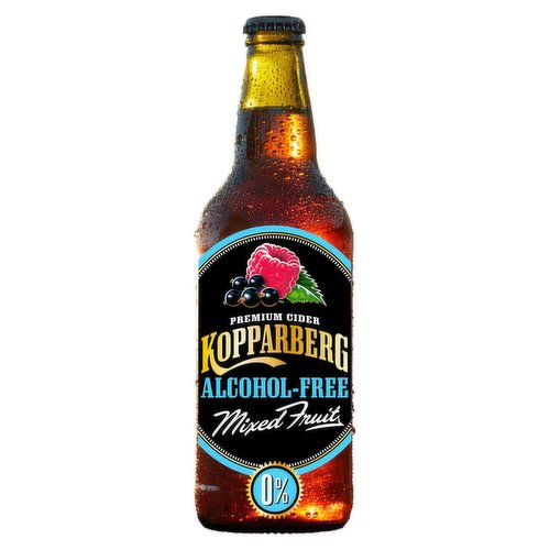 Kopparberg Premium Cider Alcohol-Free with Mixed Fruit 500ml