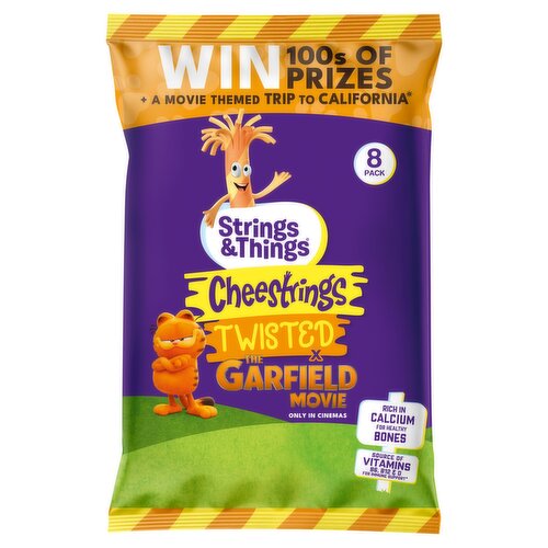 Strings & Things Cheestrings Twisted  8 x 20g (160g)