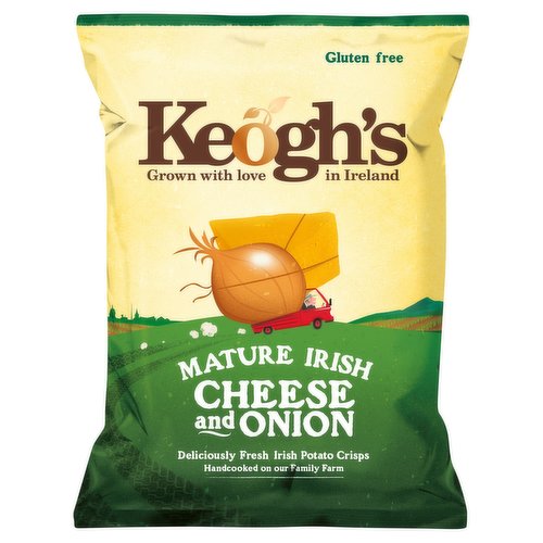 Keogh's Mature Irish Cheese and Onion 125g