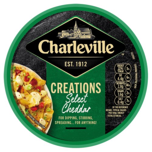 Charleville Spreadable with Select Cheddar 125g