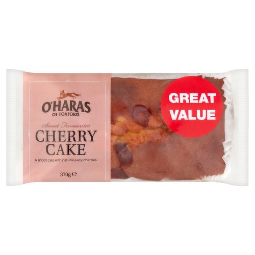 O'Haras of Foxford Sweet Favourites Cherry Cake 370g