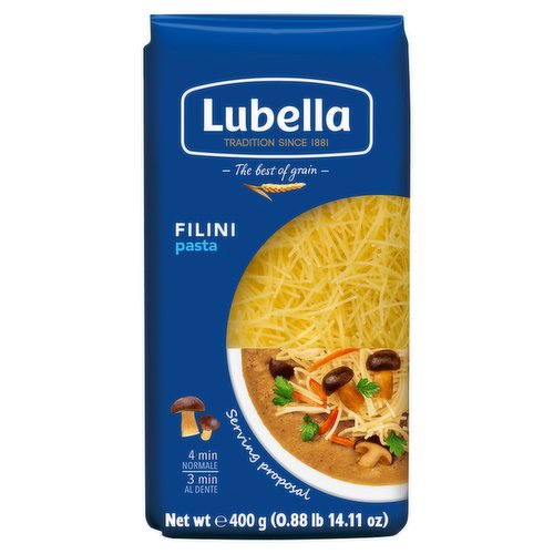 Lubella Filini Pasta No 2 400g