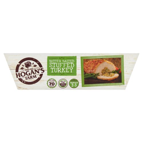 Hogan's Farm Butter Basted Stuffed Turkey 490g