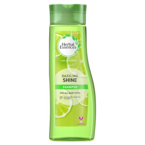 Herbal Essences Dazzling Shine Shampoo |With Lime Scent | Hair Gloss For Shine | 400ml