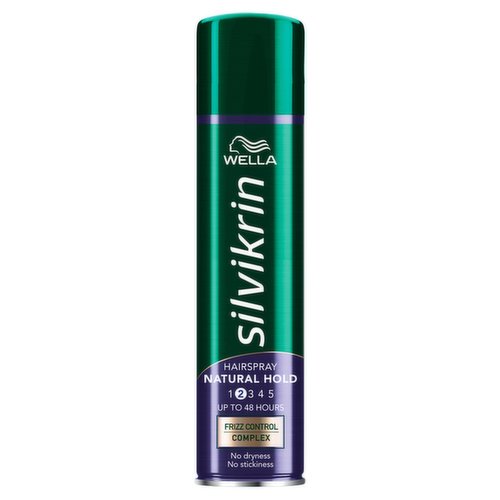 Wella Silvikrin Natural Hold Hairspray, 400ml