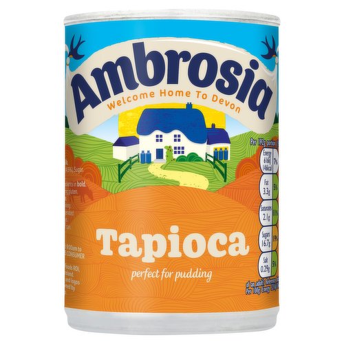 Ambrosia Ready To Serve Tapioca Can 385g