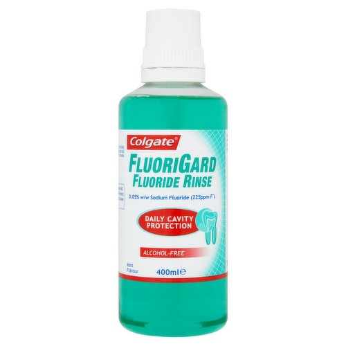 Colgate Fluorigard Daily Rinse Mouthwash 400ml (Alcohol free)