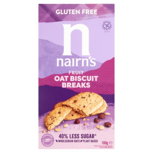 Nairn's Fruit Oat Biscuit Breaks 160g