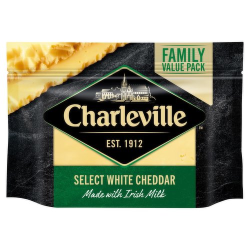 Charleville Select White Cheddar 340g