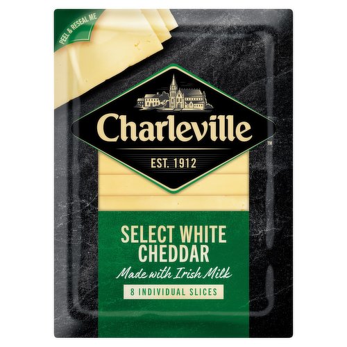 Charleville Select White Cheddar 160g