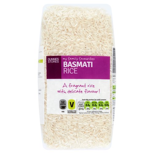 Dunnes Stores My Family Favourites Basmati Rice 1kg