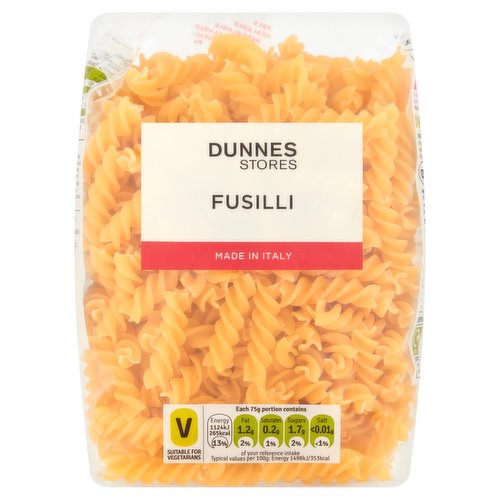 Dunnes Stores Fusilli 500g