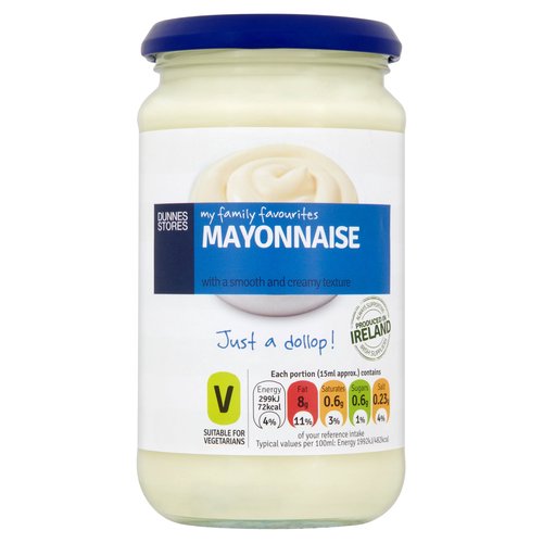 Dunnes Stores My Family Favourites Mayonnaise 450ml