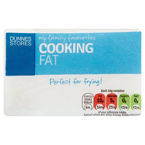 Dunnes Stores My Family Favourites Cooking Fat 250g