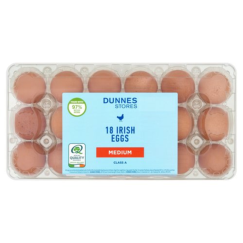 Dunnes Stores 18 Irish Eggs Medium