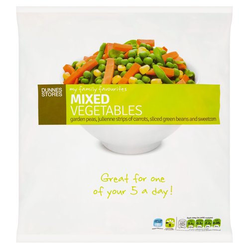 Dunnes Stores My Family Favourites Mixed Vegetables 1000g