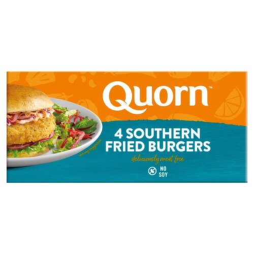 Quorn 4 Southern Fried Burgers 252g